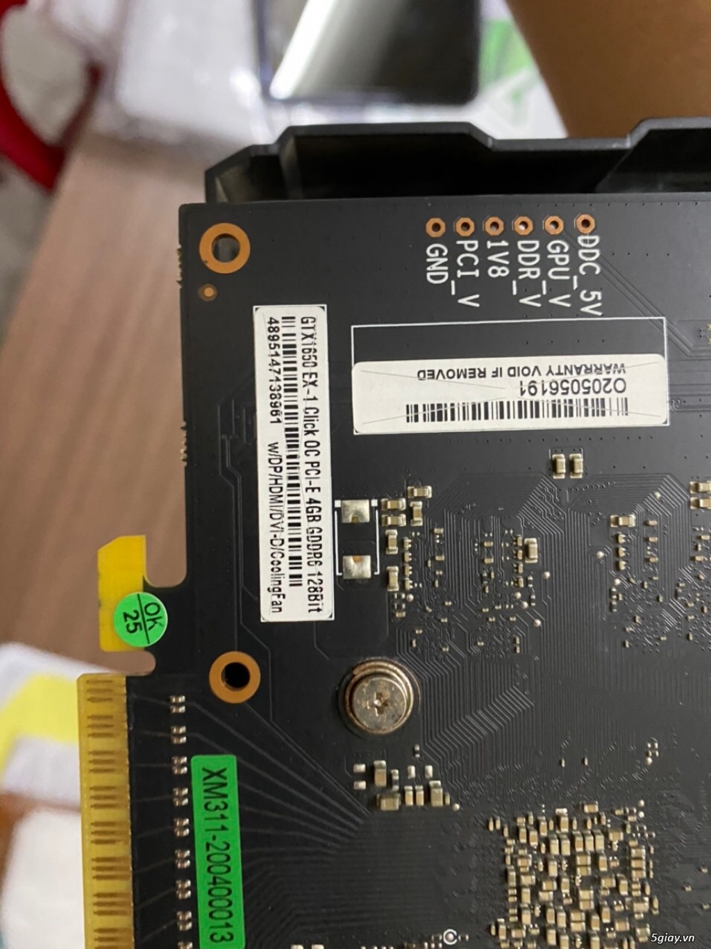 Cần Bán:Vga 1650 4g 128bit ddr6!!! - 1