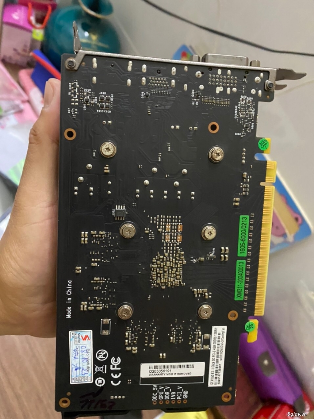 Cần Bán:Vga 1650 4g 128bit ddr6!!! - 2