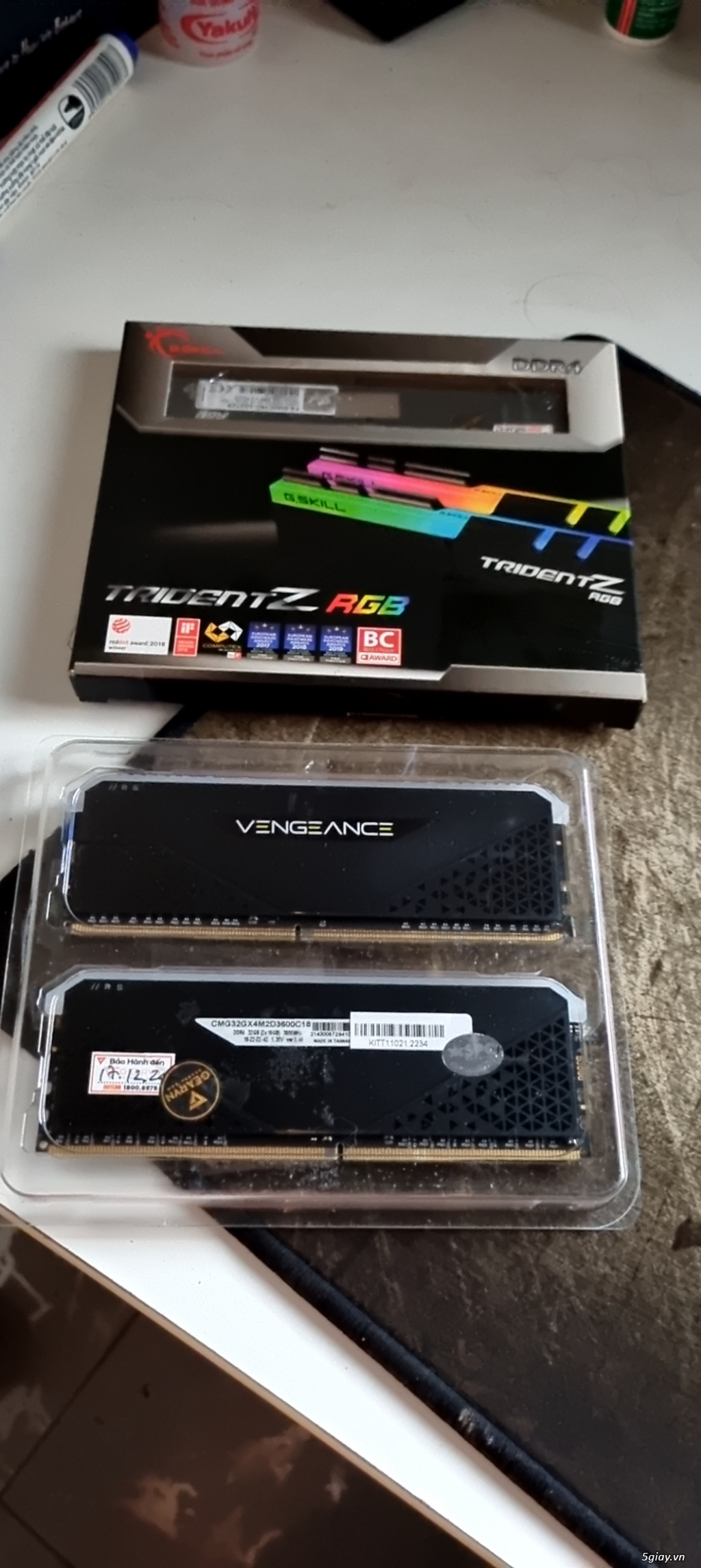I3-9100f, i5-8400 fullbox + z370 pro 4, DDR4 Corsair RGB, Gskill