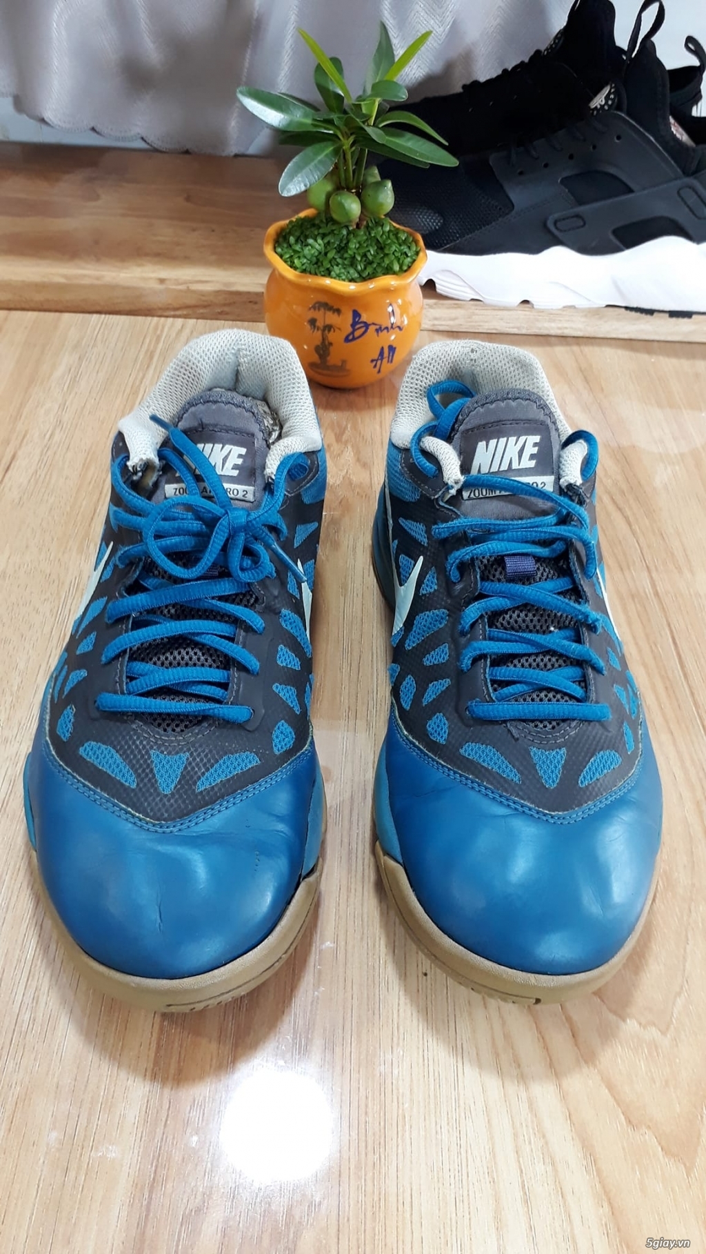 Giày Nike xanh size 40VN 2hand chính hãng - Giày cũ Mỹ Thái Q7