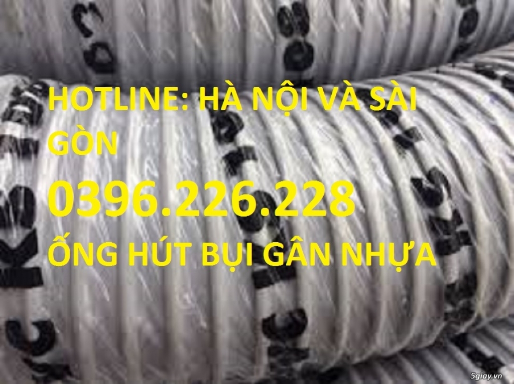 Bán ống hút bụi gân nhựa xám phi 40, phi50,phi60,phi76 giá cạnh tranh. - 3