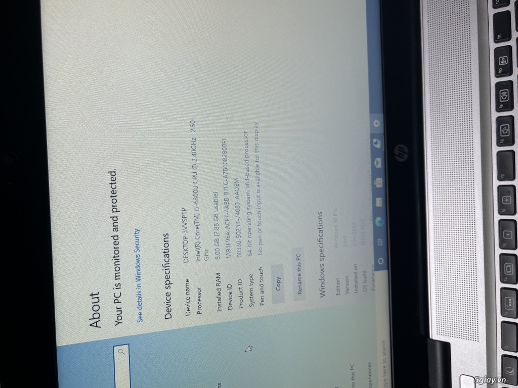 Cần bán laptop HP 840-G3 giá rẻ - 4