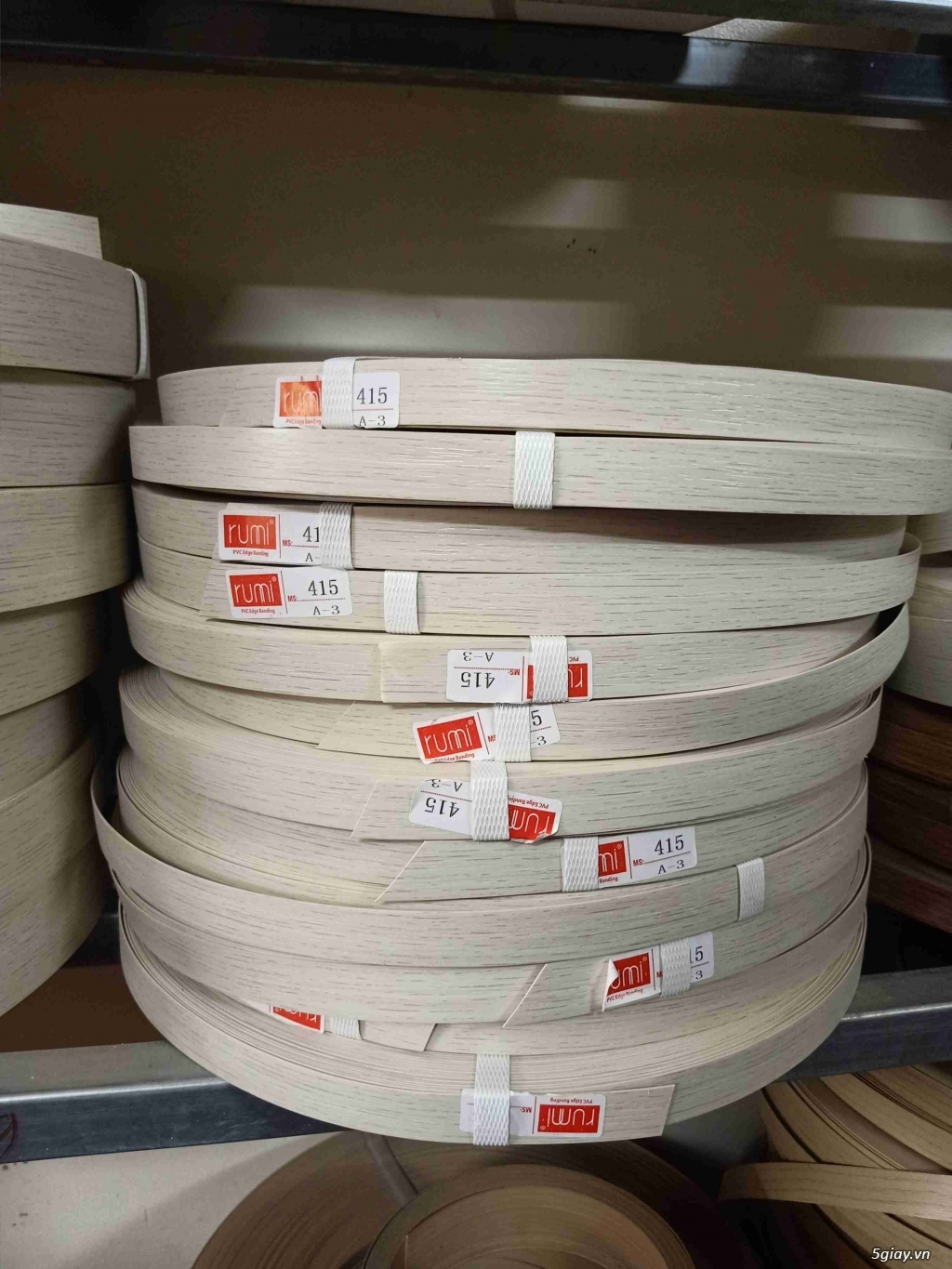 Nẹp chỉ nhựa PVC 415
