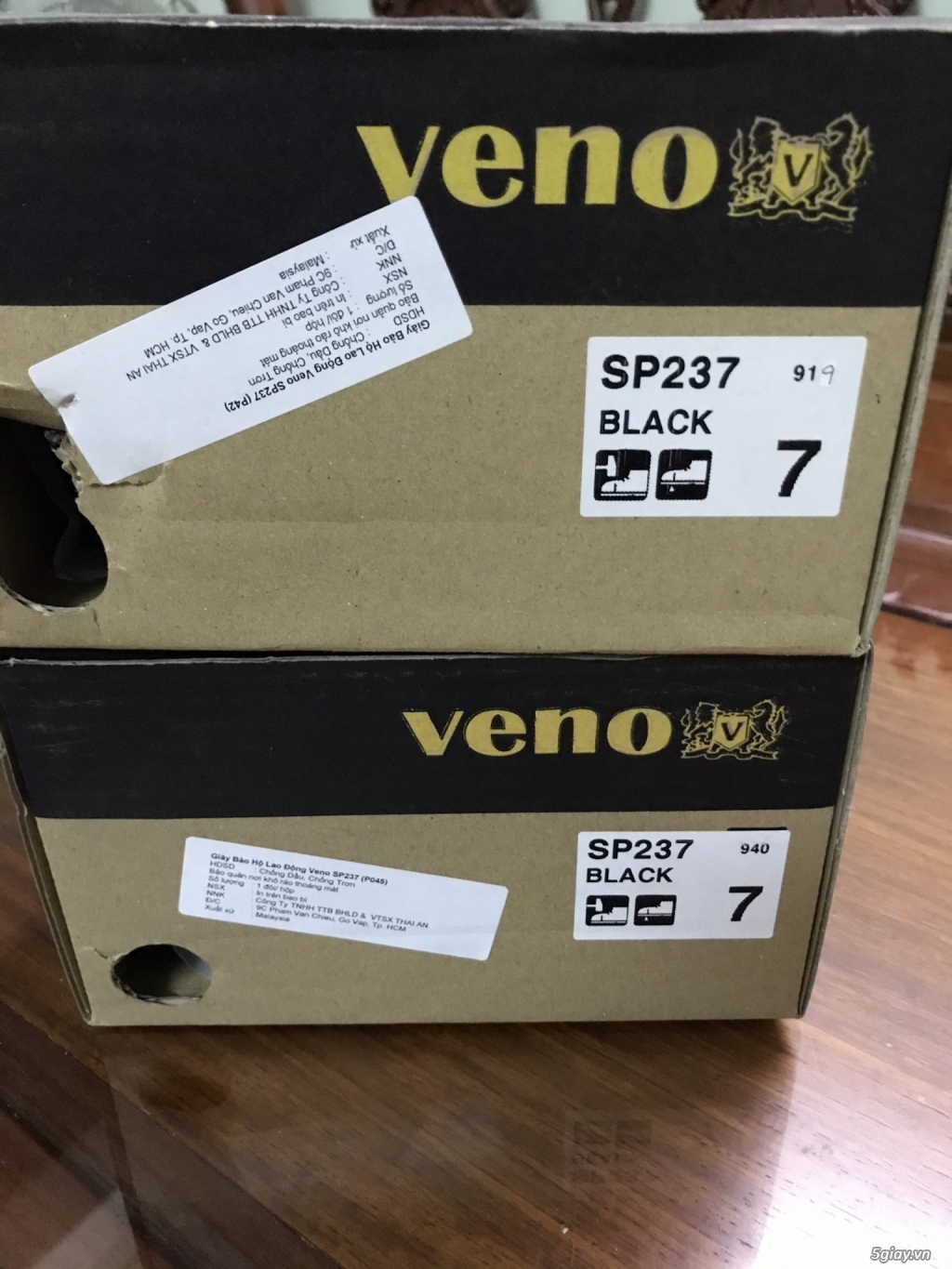 Giày bảo hộ Veno SP237 nguyên hộp mới 100% - Made in Malaysia - 4