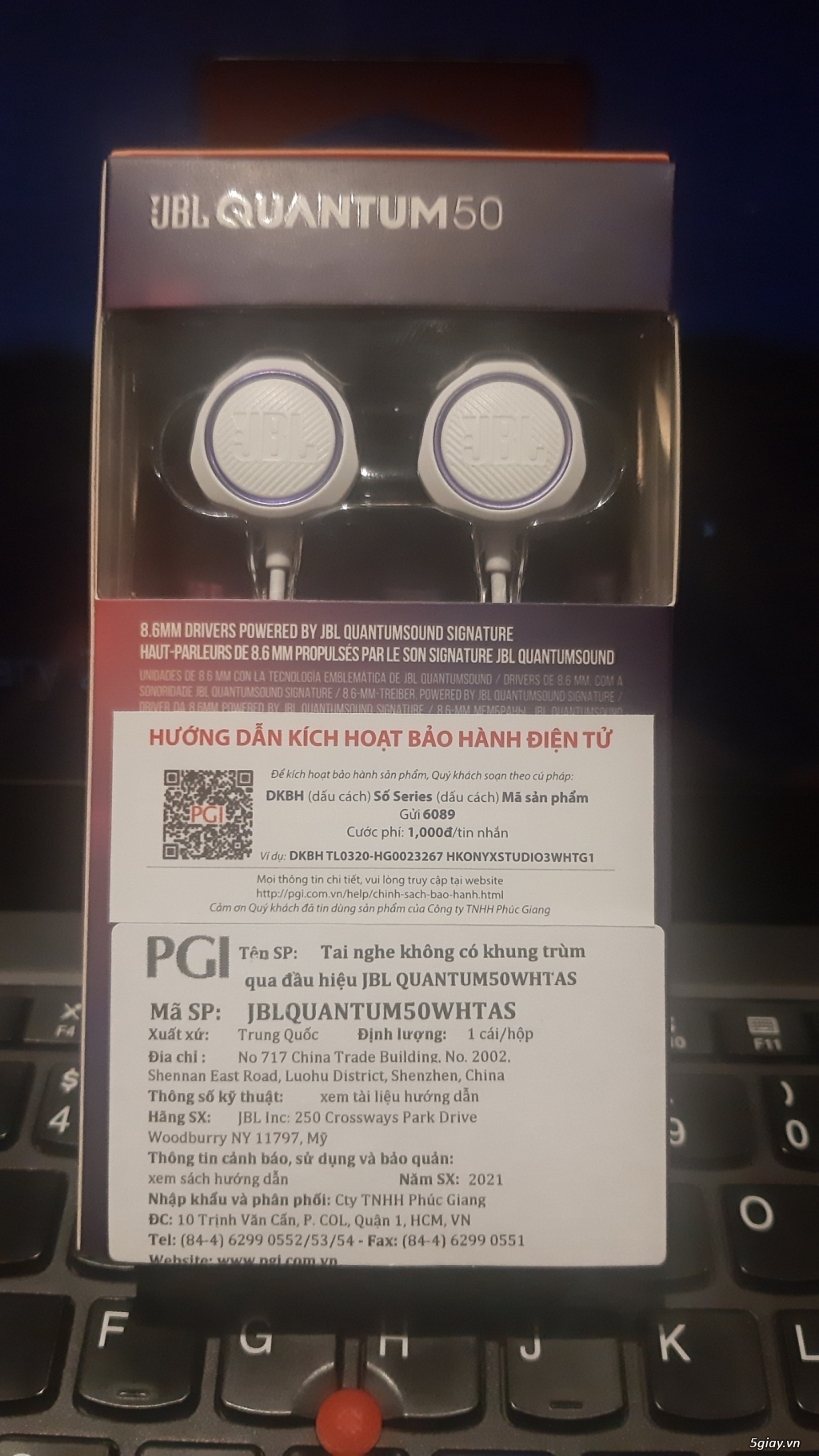 [HCM] JBL Gaming Quantum 50 new seal