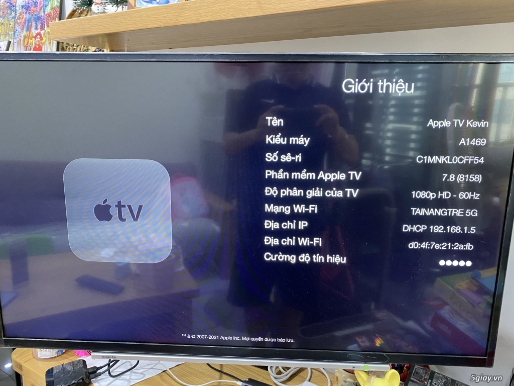 Apple TV Gen 3 cần bán - 1