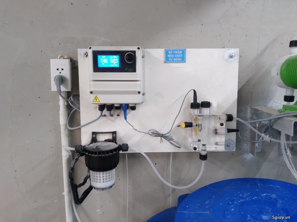 Thiết bị điều khiển pH - Clo tự động cho Bể Bơi
