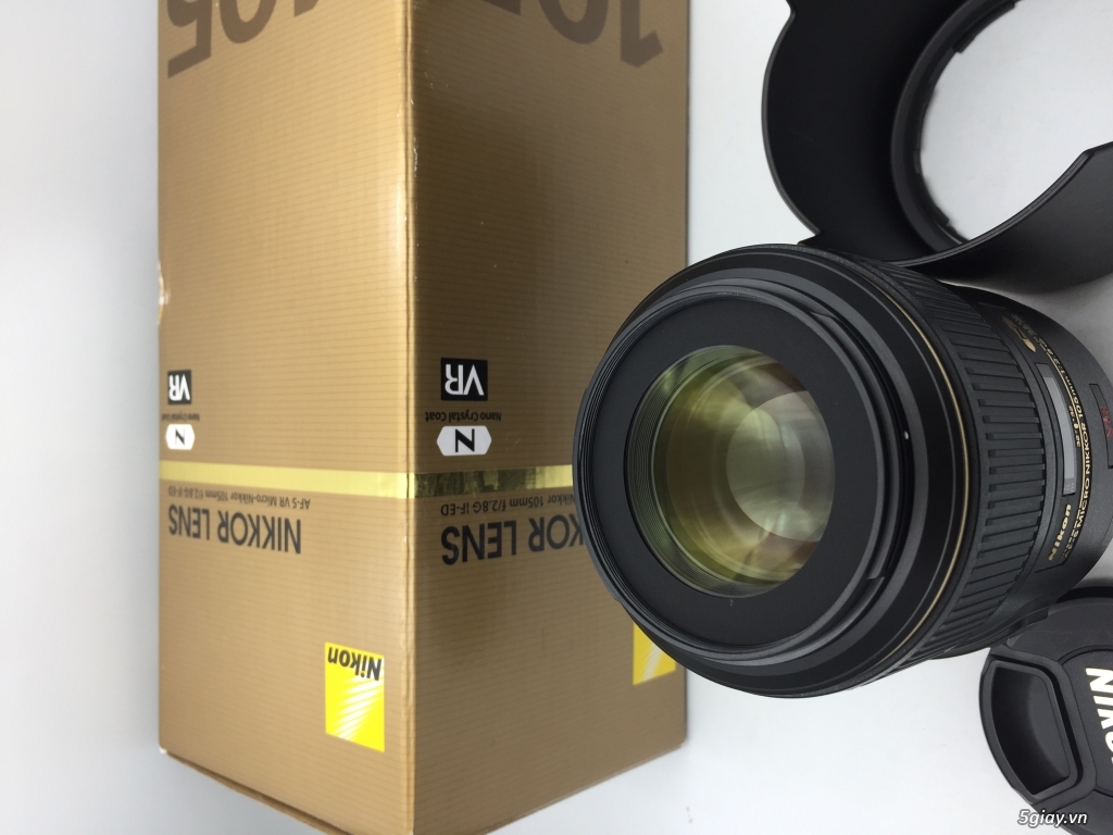 Ống kính Nikon micro 105 F2.8VR nano - 2