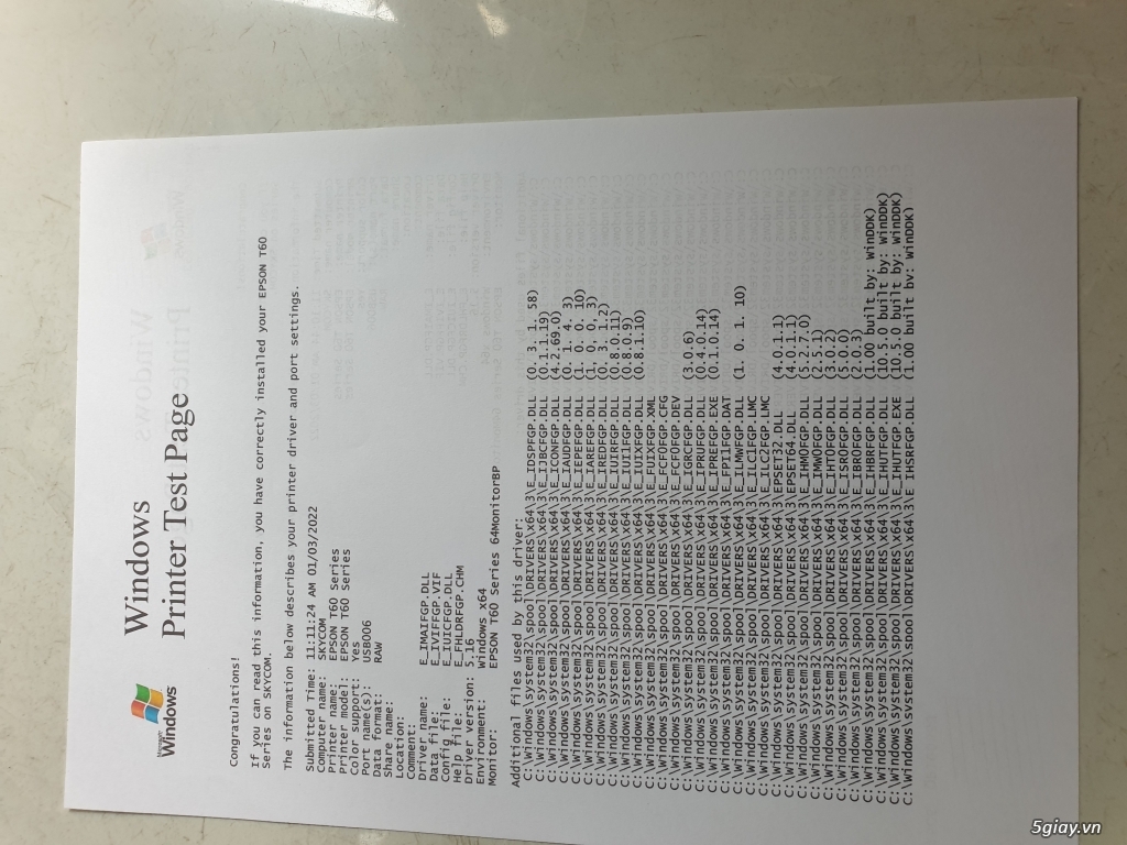 Cần bán epson t60 nét đẹp - 2