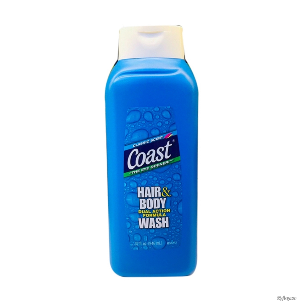 { Hot } Sữa tắm gội coast HAIR & BODY WASH 964ml - 2