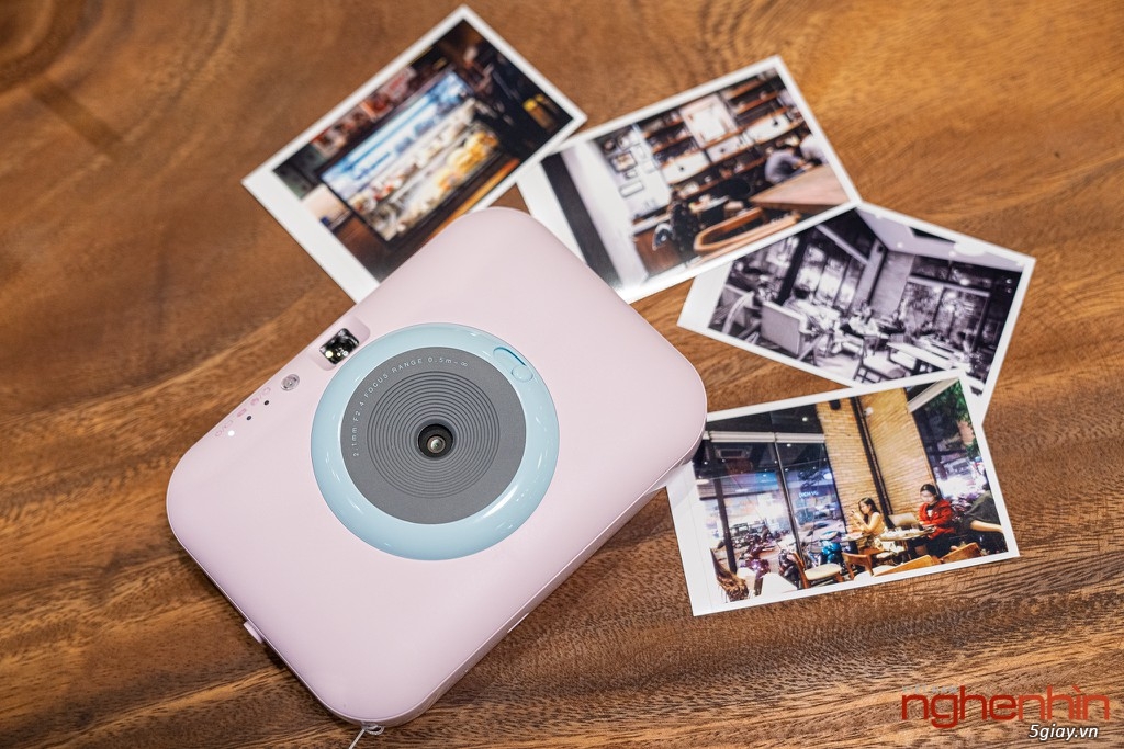 Thanh lý Polaroid Máy ảnh bỏ túi in lấy ngay LG Pocket Photo Snap came - 3
