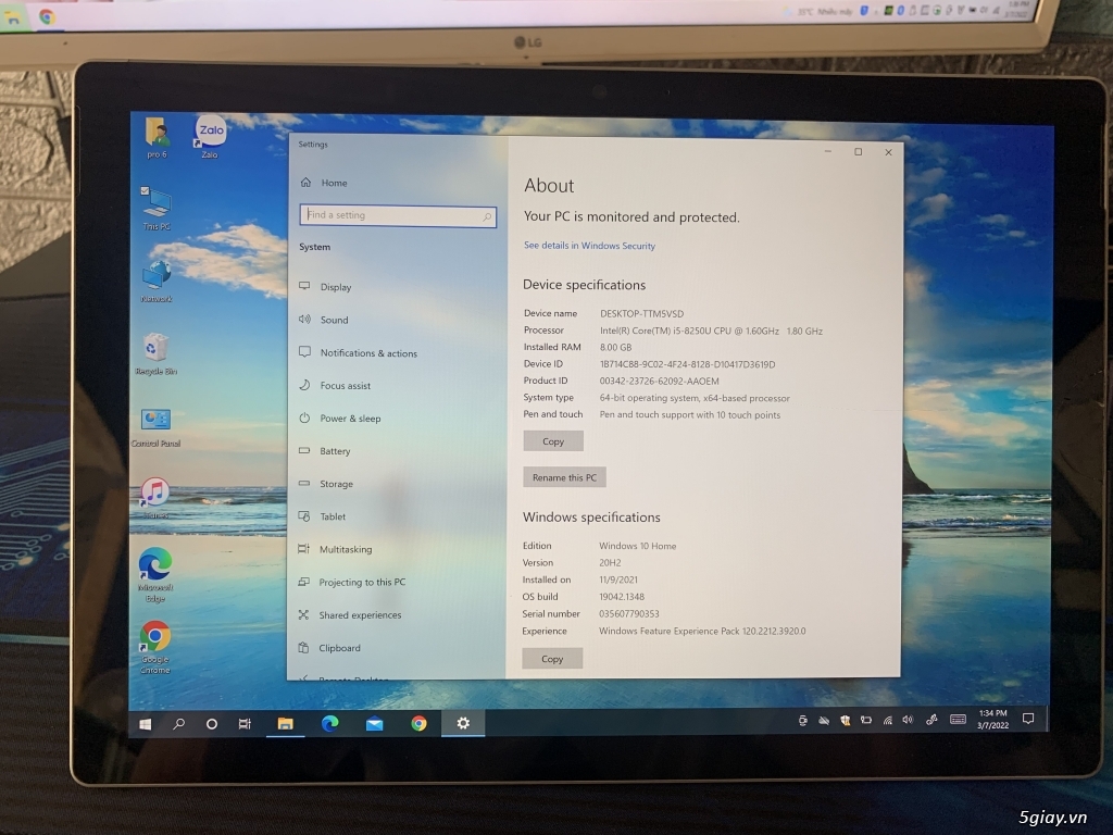 Surface pro 6