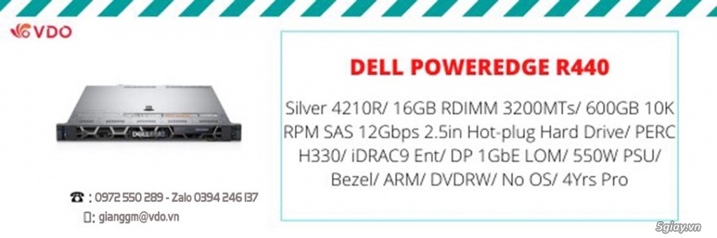 Dell PowerEdge R440 Rack Server - 2