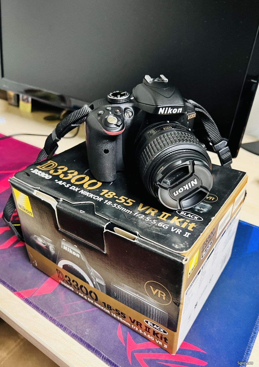 Cần bán Nikon D3300 kèm Len kit 18-55mm VRII - 4