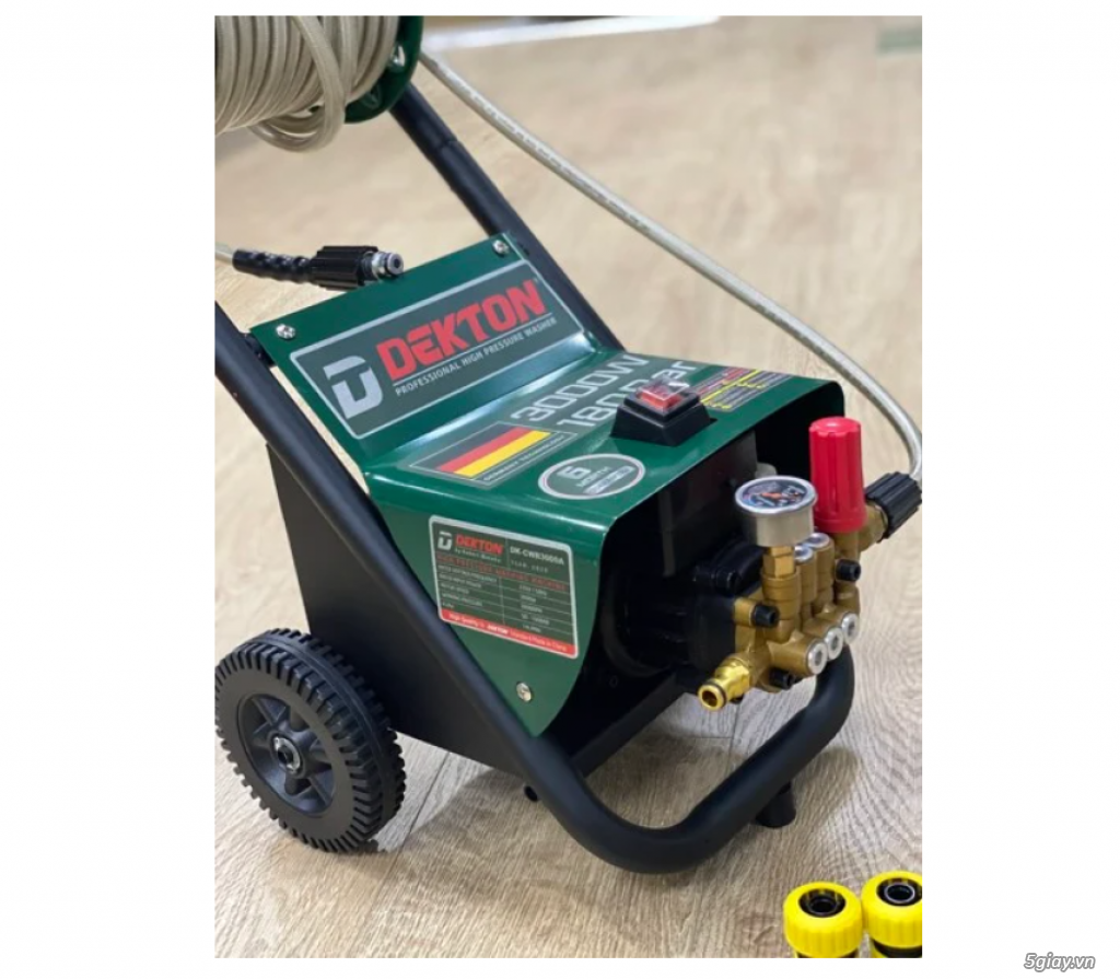 Máy Xịt Rửa Dekton DK-CWR-3000A ( 3000 W) - Chỉnh Áp - 1
