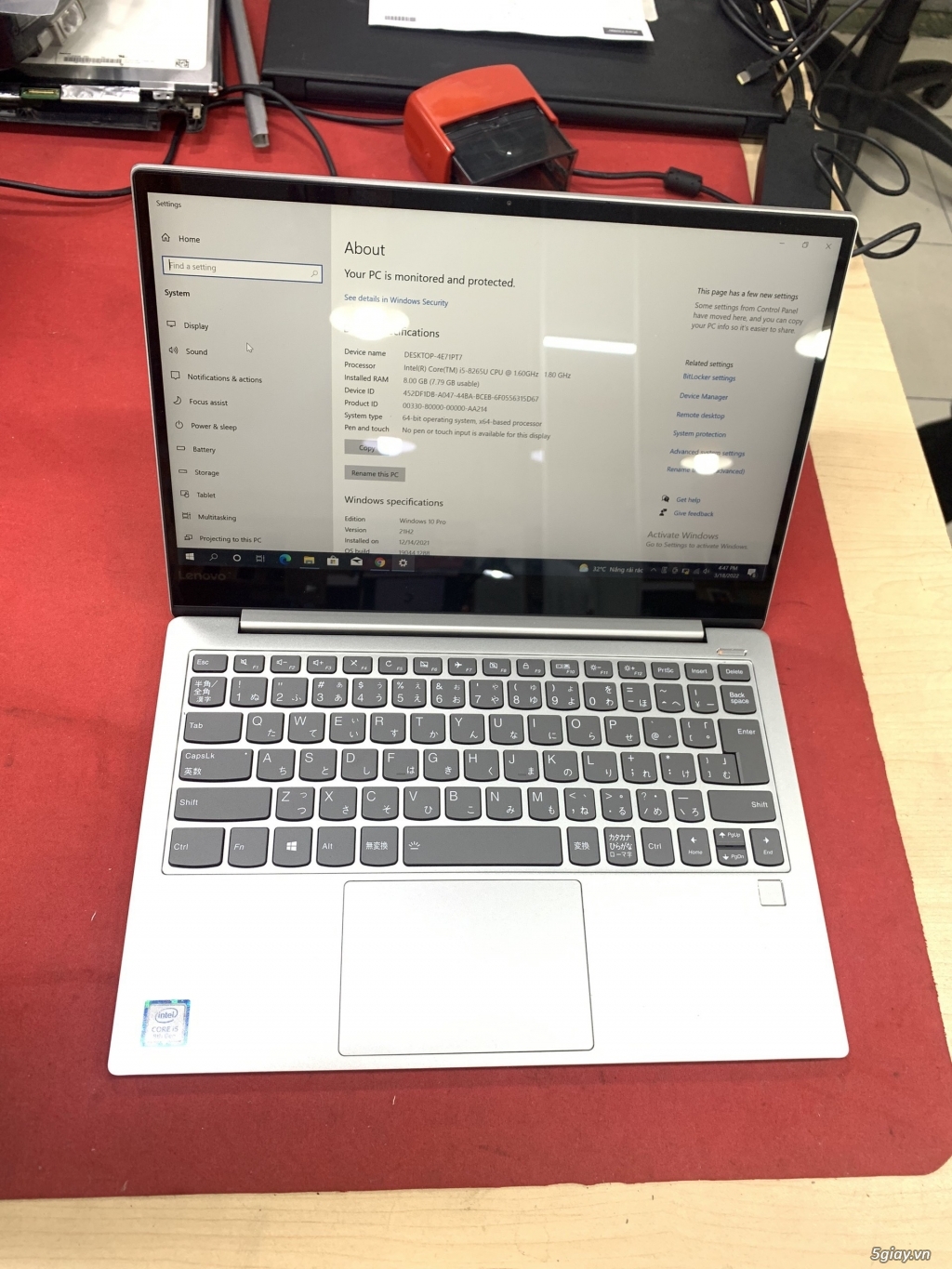 Cần bán Laptop Lenovo Yoga S730-13IWL - 3