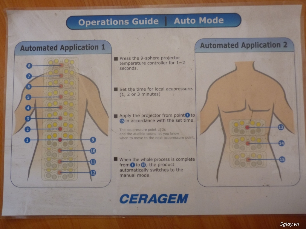Thanh lý máy Ceragem massage nhiệt phục hồi cho người bị tai biến. - 3