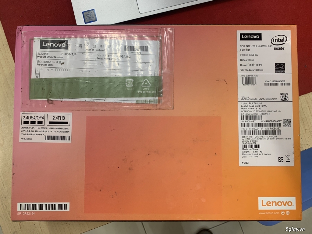 Cần bán Laptop Lenovo Yoga S730-13IWL - 4