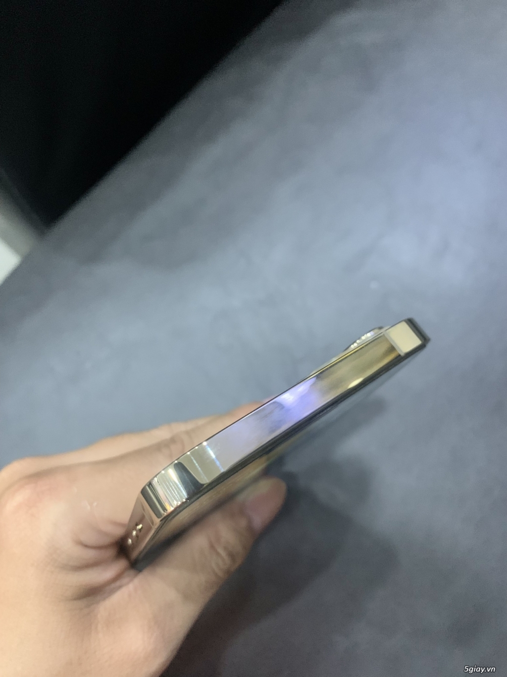 iPhone 12 Pro Max 256Gb màu gold. Máy đẹp dùng lướt pin còn 100%. - 1