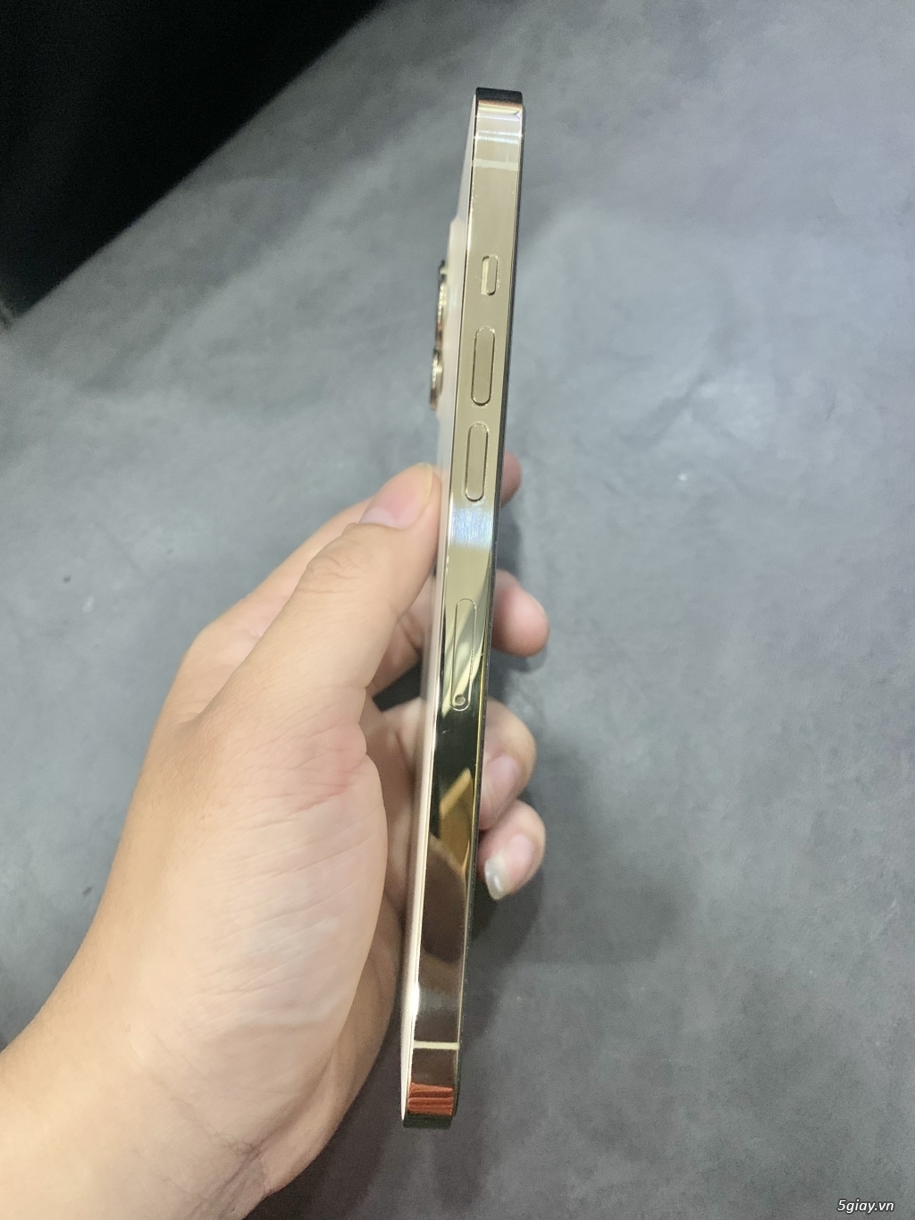 iPhone 12 Pro Max 256Gb màu gold. Máy đẹp dùng lướt pin còn 100%. - 3