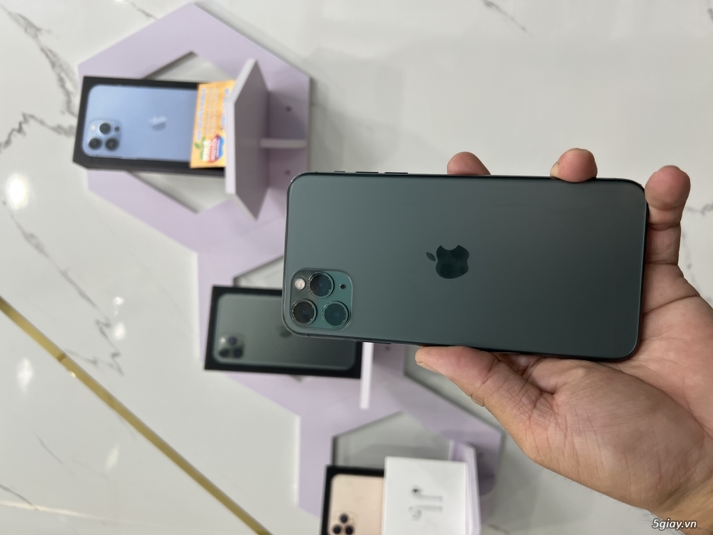 Bán iphone 11 pro max 64 xanh Việt Nam! Zin app keng