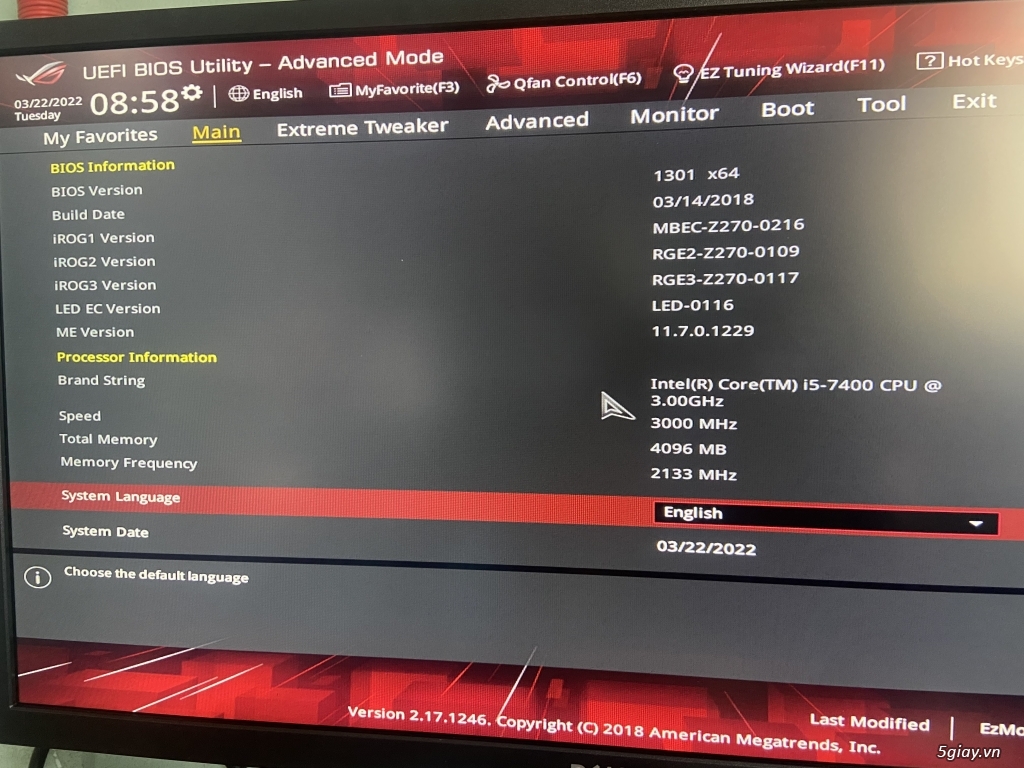 Asus Maximus IX Code - 1