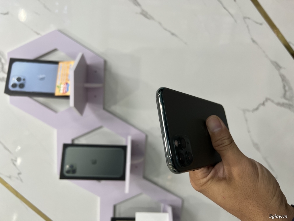 Bán iphone 11 pro max 64 xanh Việt Nam! Zin app keng - 4