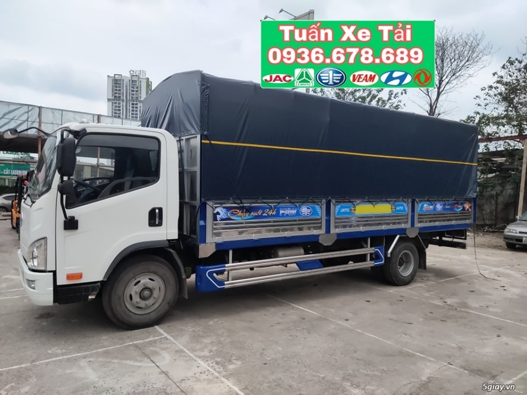 Xe tải FAW 8 tấn thùng dài 6m2, động cơ Weichai 140PS - 2