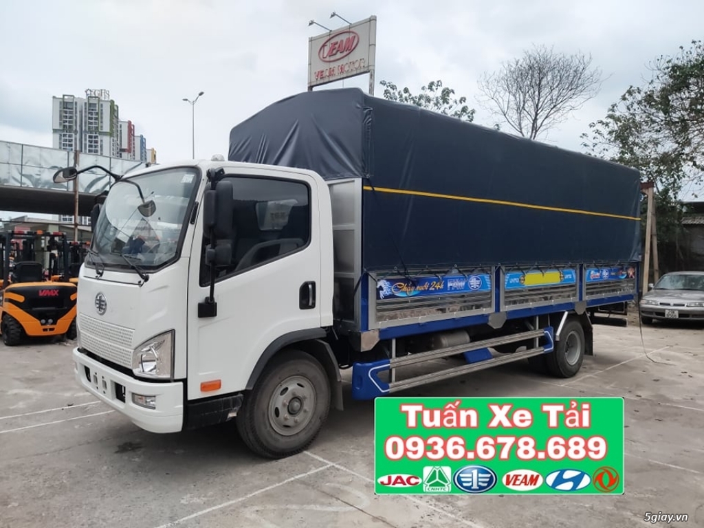 Xe tải FAW 8 tấn thùng dài 6m2, động cơ Weichai 140PS - 3