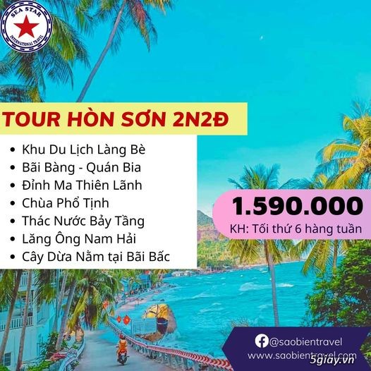 Tour du lịch Hòn Sơn 2N2Đ - 30
