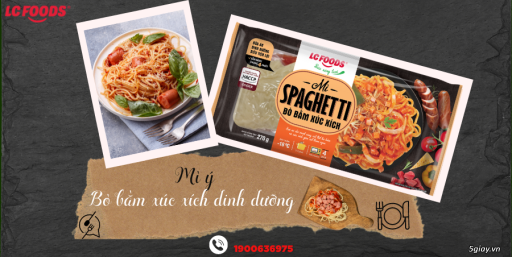 Thưởng thức hương vị mỳ Spaghetti chuẩn vị Ý ngay tại nhà - 3