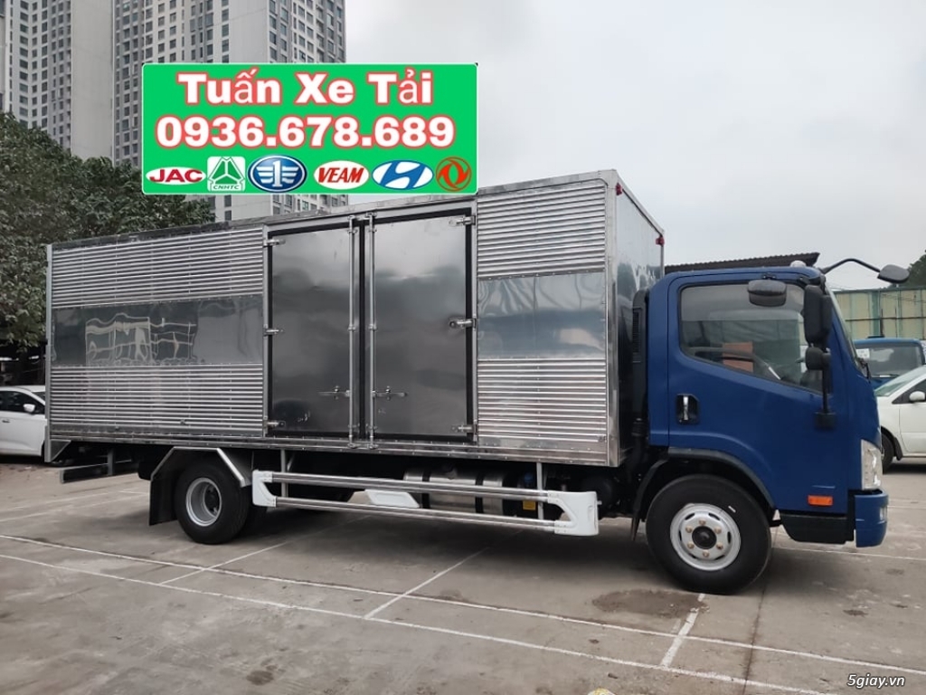 Bán xe tải Faw 8 tấn thùng kín dài 6m3,máy Weichai 140PS,giá rẻ nhất - 3
