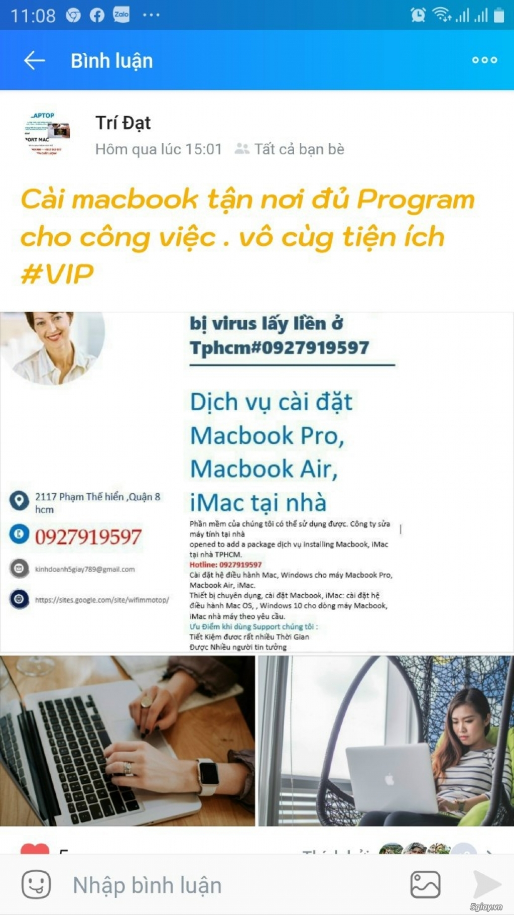 nâng cấp Laptop PC Nhân Viên Văn Phòng Marketing#0927919597 - 1
