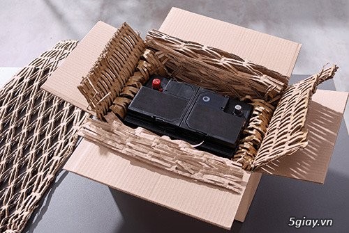 Máy cắt bìa carton lót đồ dễ vỡ: HSM PROFIPACK - 1