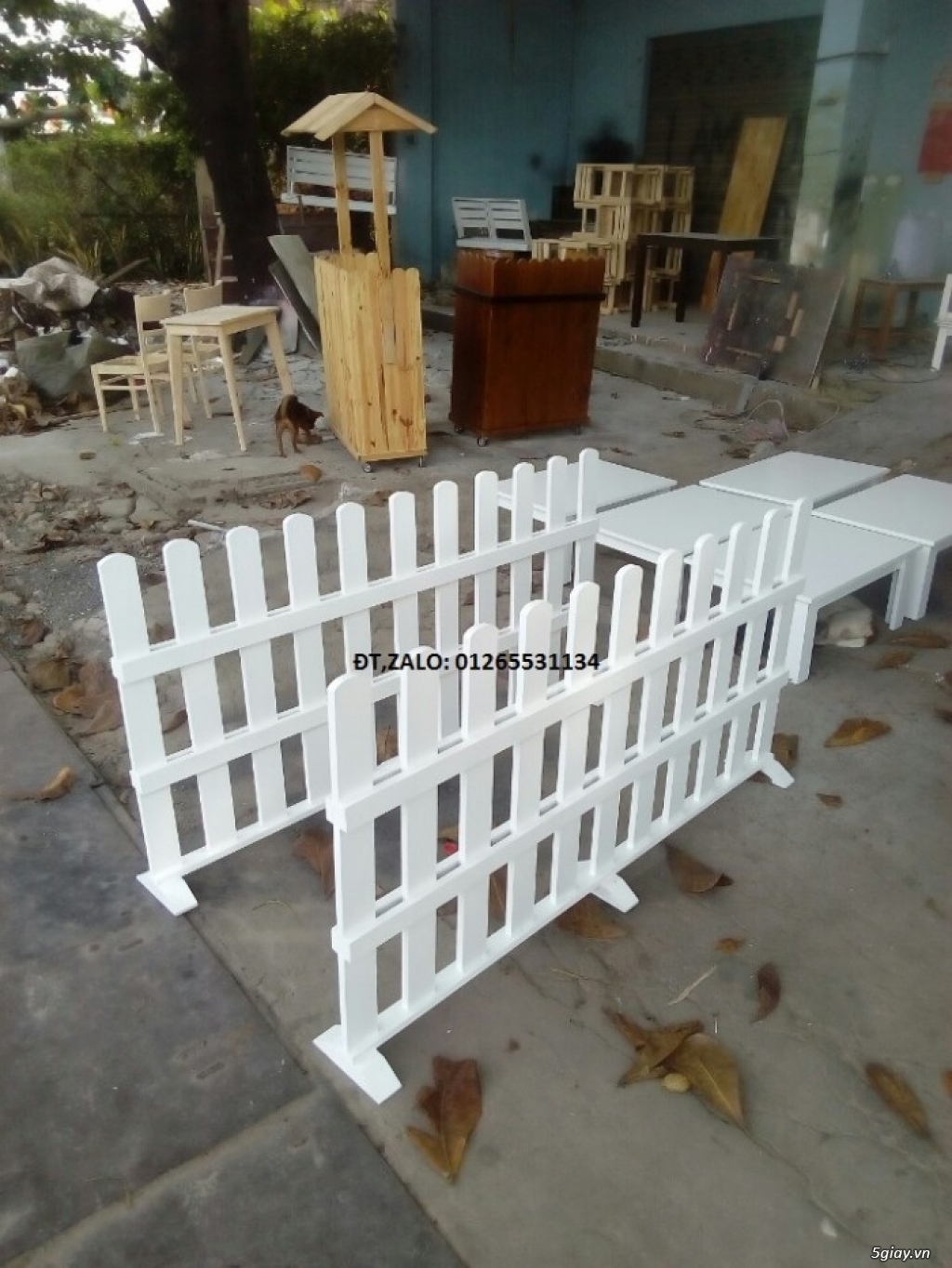 Nơi bán hàng rào gỗ trang trí đẹp giá rẻ HCM, Bình Dương, Đồng Nai ...