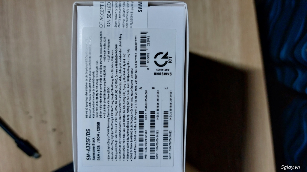 Samsung A32 (8g/128gb)mới nguyên seal - 1