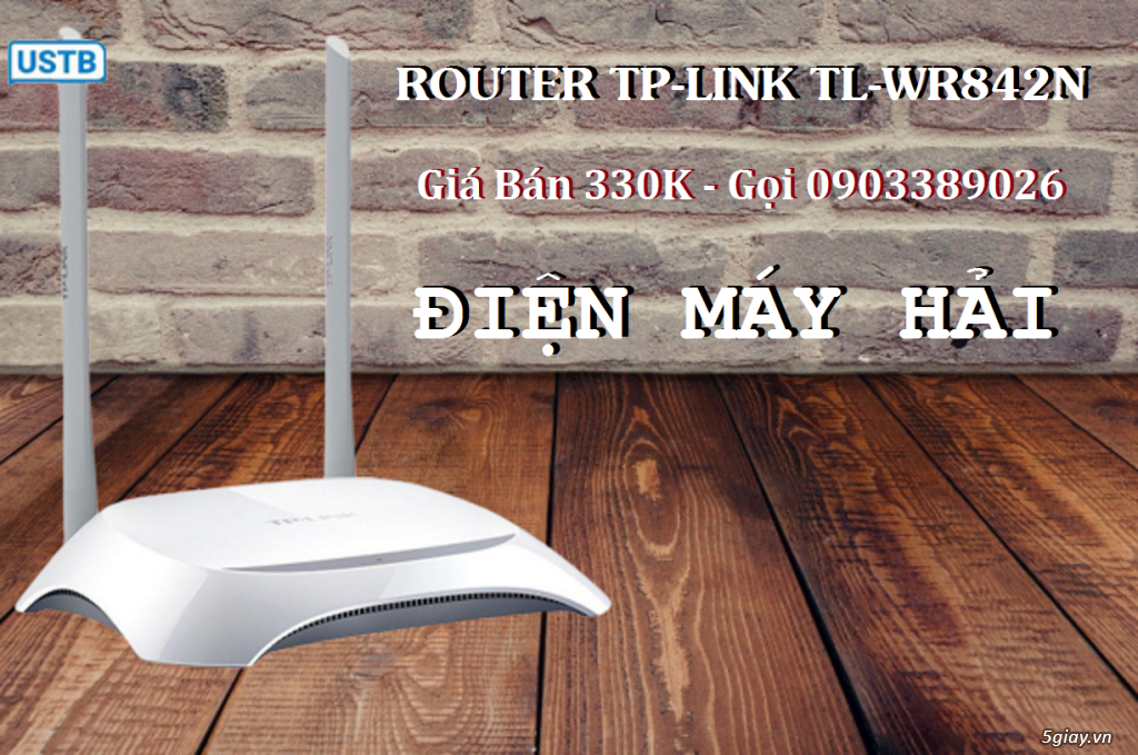 Phát WiFi TP-Link TL-WR842N hàng nội địa TQ