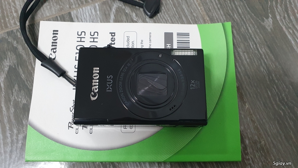 Máy ảnh canon ixus 510hs fullbox like new kèm thẻ 16gb - 4