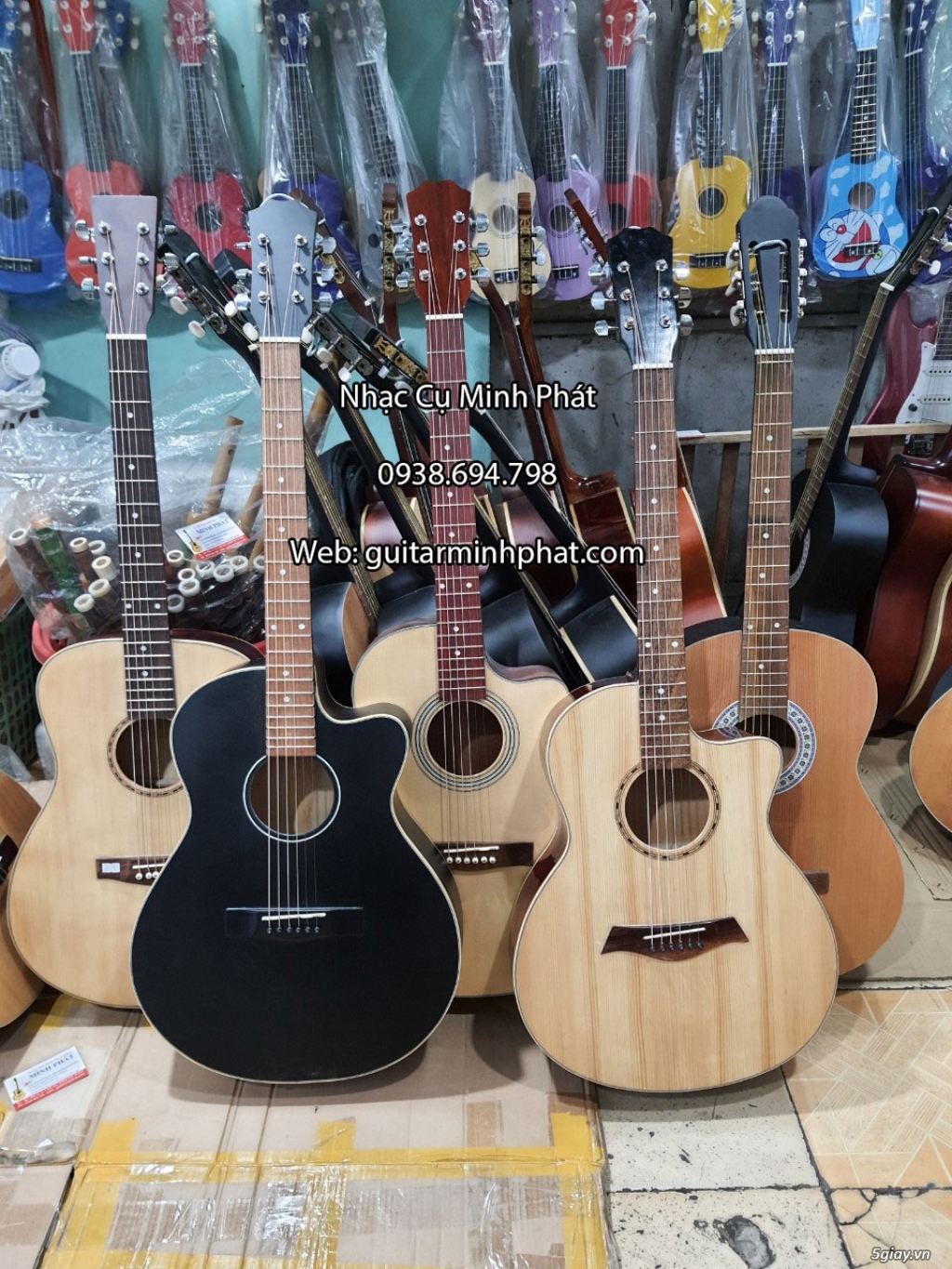 Bán đàn guitar, ukulele, kalimba giá rẻ ở quận Gò Vấp TPHCM