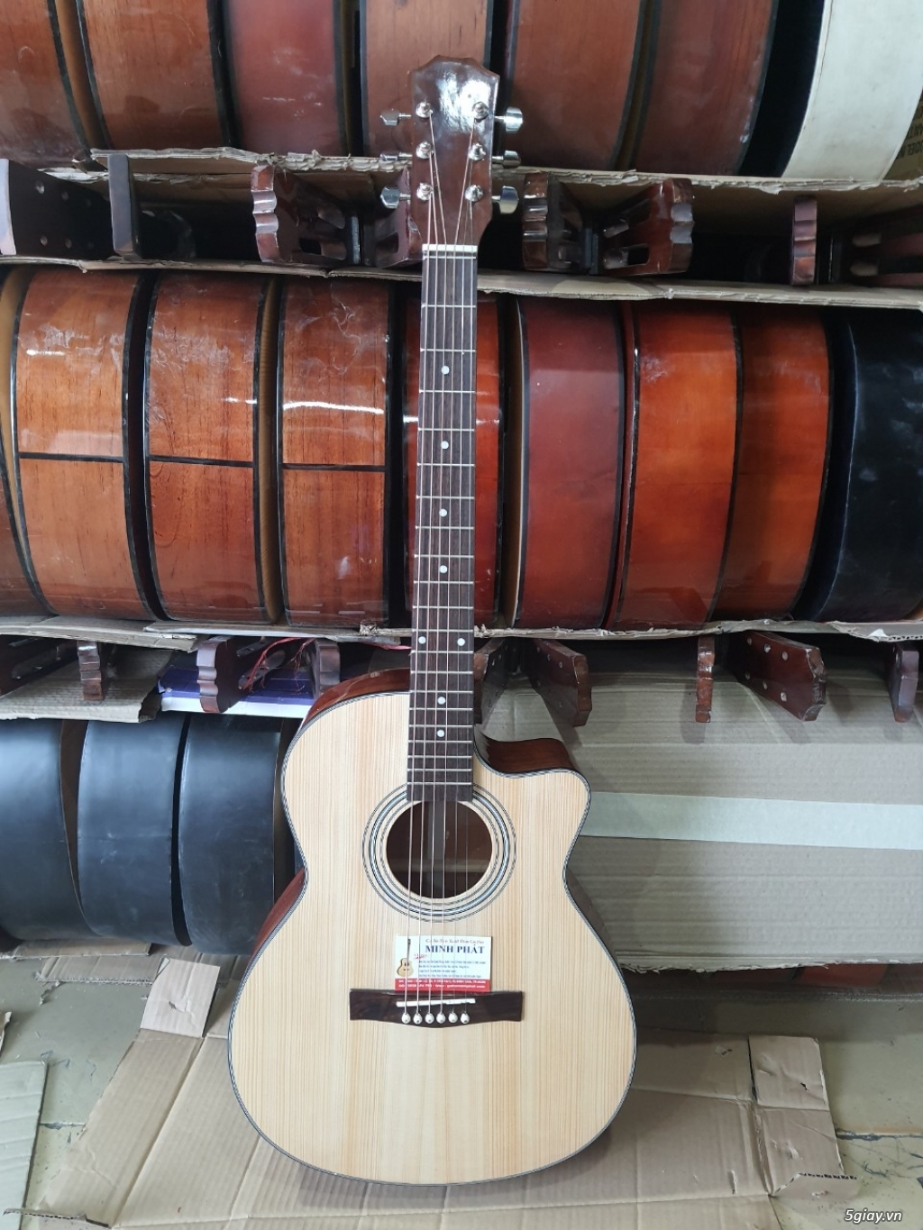 Bán đàn guitar, ukulele, kalimba giá rẻ ở quận Gò Vấp TPHCM - 6