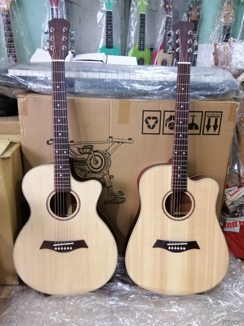 Bán đàn guitar, ukulele, kalimba giá rẻ ở quận Gò Vấp TPHCM - 10