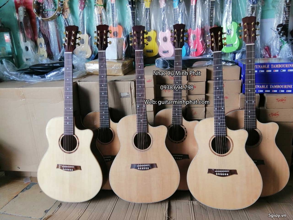Bán đàn guitar, ukulele, kalimba giá rẻ ở quận Gò Vấp TPHCM - 11