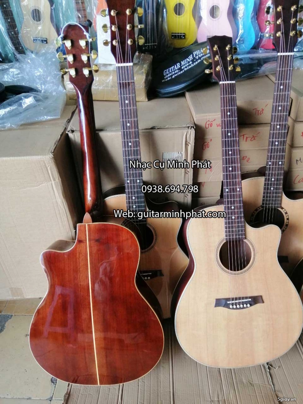 Bán đàn guitar, ukulele, kalimba giá rẻ ở quận Gò Vấp TPHCM - 12