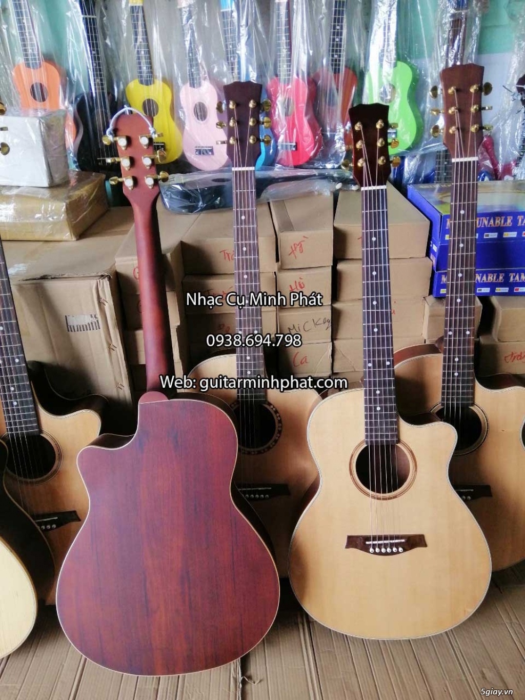 Bán đàn guitar, ukulele, kalimba giá rẻ ở quận Gò Vấp TPHCM - 8