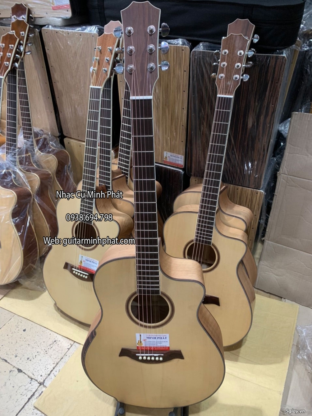 Bán đàn guitar, ukulele, kalimba giá rẻ ở quận Gò Vấp TPHCM - 15