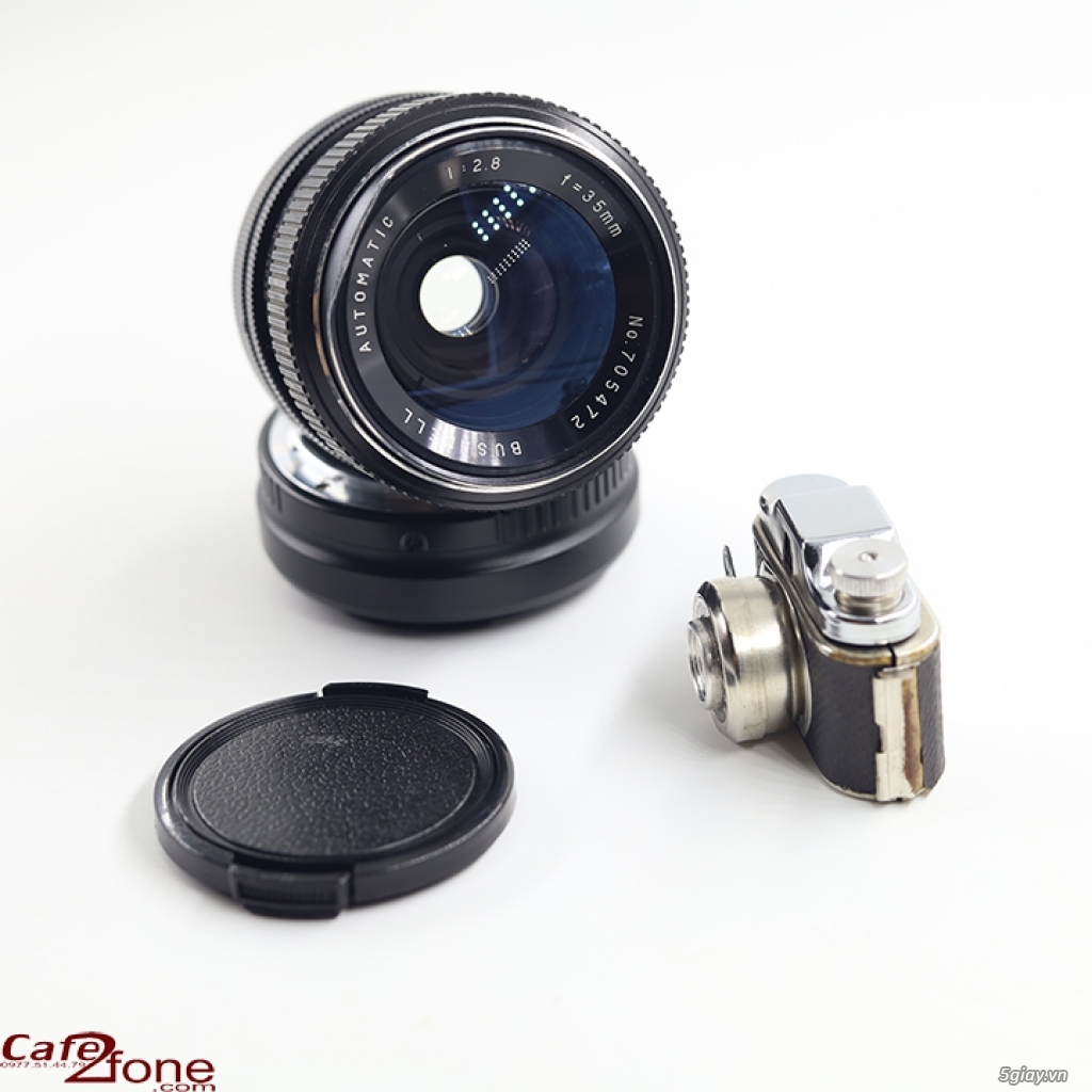 Lens MF Bushnell Automatic 35mm F/2.8 ngàm FD (Ống kính máy ảnh film) - 2