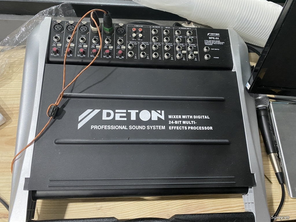 Mixer liền công suất Deton