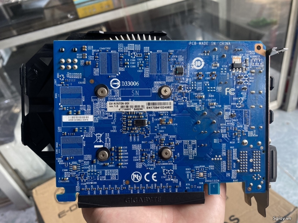 Còn 1 cái card màn hình Gigabyte GTX 750Ti 2G GDDR5,ai cần liên hệ e - 1