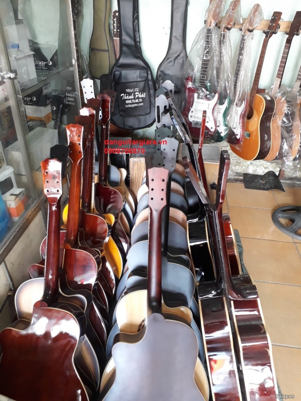 bán đàn guitar, dan guitar acoustic, dan guitar classic quan go vap - 7