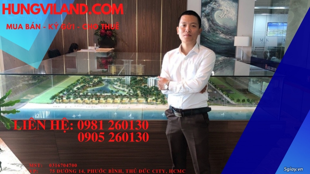 CTY Hùng Vĩ Land Nguyên Căn KDC Gia Hòa - VP Công Ty - 30 tr/th 400 m² - 1